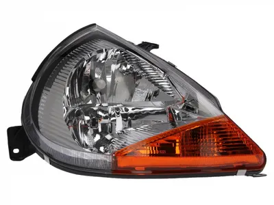 Far dreapta (H1 H7, reglaj electric, fundal cromat) FORD KA, STREET KA 1996-2008