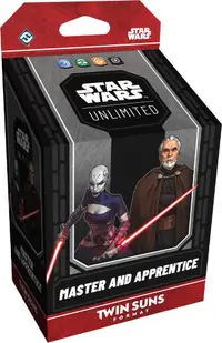 Star Wars: Unlimited - Twin Suns Deck Master and Apprentice