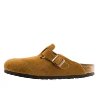 Boston Soft Footbed Suede Mink
