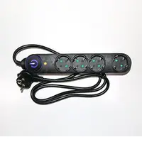 Prelungitor 4P 1.5m cu protectie la suprasarcina si la fulger Adeleq 31-151