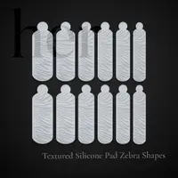 Textured Silicone Pad HER Zebra