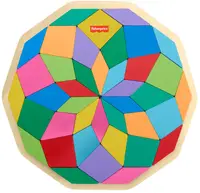 Puzzle din lemn Fisher Price - Mandala