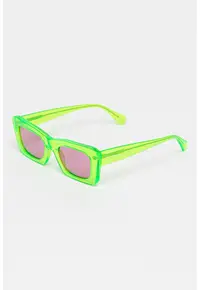 Ochelari de soare unisex dreptunghiulari Acid Lauper - Verde