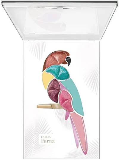 Pupa Paletă de farduri de pleoape Parrot, Bahia, 7 culorile