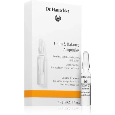 Dr. Hauschka Facial Care ingrijire calmanta intensiva pentru piele sensibilă 7x2 ml