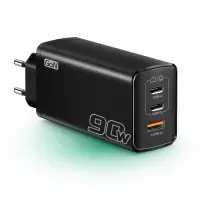 Incarcator Timebox, Putere totala 90W, 3 Porturi, Fast Charge - Default Title