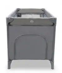 Patut pentru copii Asalvo Smooth Cloud cu 2 nivele, pliere compacta, roti cu frana, baza captusita impermeabila, 77x65x125 cm
