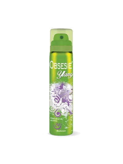 Deodorant Parfum Obsesie Ylang 24h Note Dulci Florale, 75 Ml
