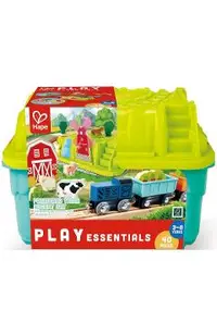 Set de joaca: Trenul de la ferma 40 piese