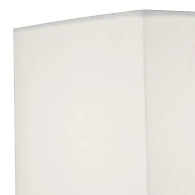 Aplica Tibet Wall Bracket Satin Chrome complete with Shade