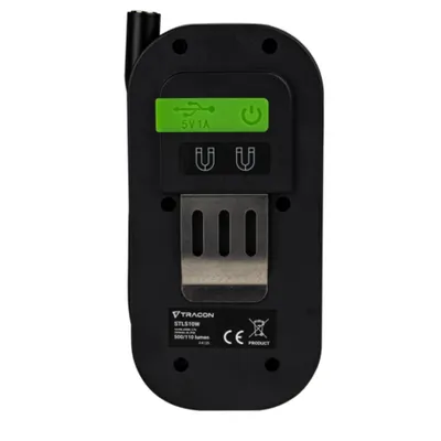 Lanterna LED cu acumulator 10+2W, 6500K, 3,7V, 1800mAh, 500/110lm, 4h, IP44