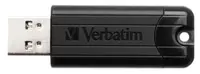 Memorie flash Verbatim – Pinstripe, 32GB, USB 3.2, negru