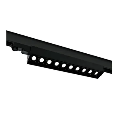 Gilo LED 10x5W, 10x425lm, 4000K, 230V, IP20, 30°, negru
