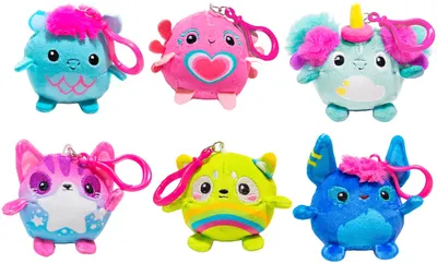 Breloc de pluș Craze Squishpets - Sortiment, 6 cm