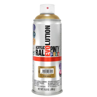 Spray Vopsea acrilica auriu, interior / exterior, P151, 400 ml