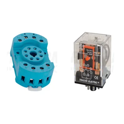 Pachet Releu Industrial RM08 48V AC si Soclu RS90-22: Solutia Completa pentru Automatizari