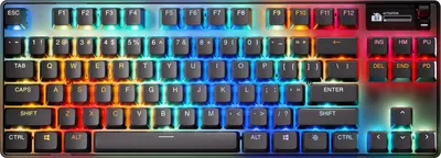 Tastatură mecanică SteelSeries - Apex Pro TKL Gen 3, fără fir, OmniPoint, RGB, negru