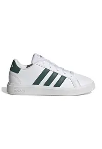 Pantofi sport din piele ecologica Grand Court 2.0 - Alb/Verde inchis