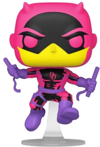 Figurina - Pop! Marvel: Daredevil (Blacklight)