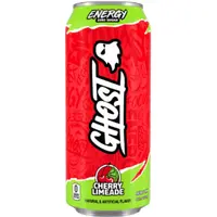 Bautura Energizanta cu Aroma de Limonada de Cirese, Ghost Energy Drink 473ml