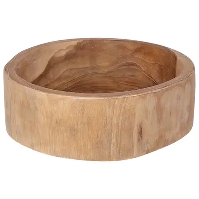 vidaXL Fructieră JEPARA Culoare exactă: Maro Teak Ø 30 cm