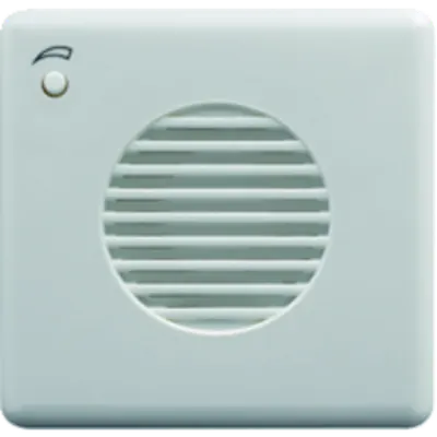 Sonerie electronica Clopotel WITH 3 DIFFERENT TONES - 12V ac/dc 3VA 80 dB AT 1 METER - 2 MODULES - SYSTEM WHITE