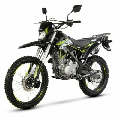Motocicleta Cross Enduro Asix XB72, 150cc, roti 19 16 , culoare negru lime, pornire electric picior