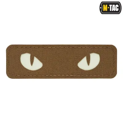 Patch Cat Eyes fosforescent M-TAC - COYOTE