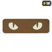Patch Cat Eyes fosforescent M-TAC - COYOTE
