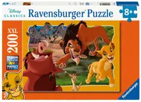 Puzzle Ravensburger de 200 XXL de piese - Regele Leu, Mufasa