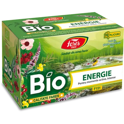 Ceai Energie BIO, Fares | 20 plicuri