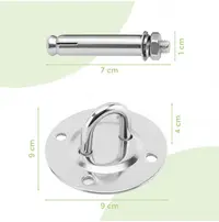 Kit de montare monopunct pe tavan pentru leagan cocon copii Nesto MalPlay, cu accesorii incluse
