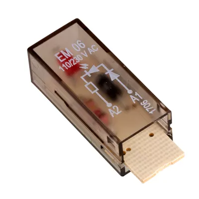 Modul LED rosu 110/230 Vca pt.relee PT