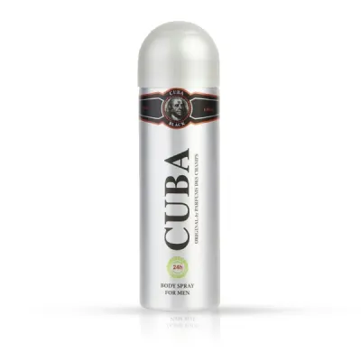 Deodorant spray CUBA - pentru barbati - Black - 200 ml