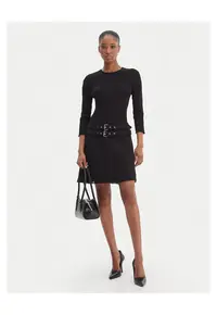 Rochie tricotata - Negru
