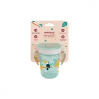 Cana de tranzitie, antiscurgere Miniland Jungle 270 ml