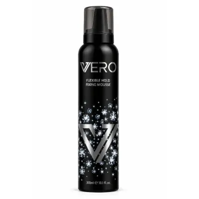 Spuma de Par pentru Fixare Flexibila, Elasticitate si Volum Vero 300 Ml