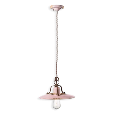Sospensione D.30 / Pendant D.30 Retro Country Finish Vic - Vintage Cipria C1442