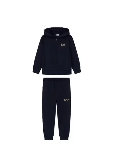 Trening Train Core Id Boy T-Suit Hoodie Fz Ch Coft Cc-7b000031-Af10380-Mc004