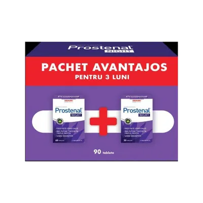 Pachet Prostenal Night, Walmark | 60 + 30 tablete