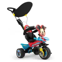 Tricicleta evolutiva, Injusa, cu maner parental, adaptabila, anvelope EVA, Disney Minnie Mouse