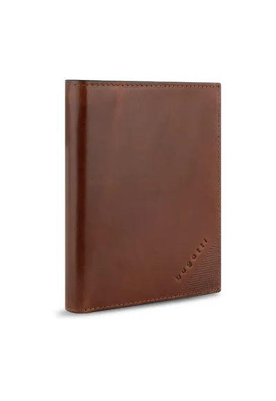 Portofel vertical barbati - seria Nobile - 491255 - Maro cognac