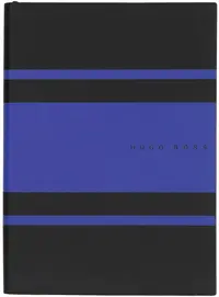 Caiet Hugo Boss Gear Matrix - A5, cu puncte, albastru