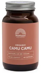 Organic Camu Camu, 500 mg, 60 capsule, Mattisson Healthstyle