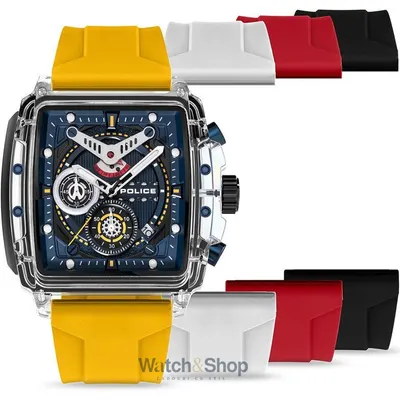 Ceas Police Police PEWGO0052402-SET Mens Watch Clout Set Chrono 43mm 3ATM