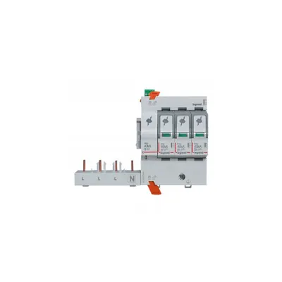 Add-on Descarcator SPD - T2 - Imax 40 kA/pole - 3P+N right