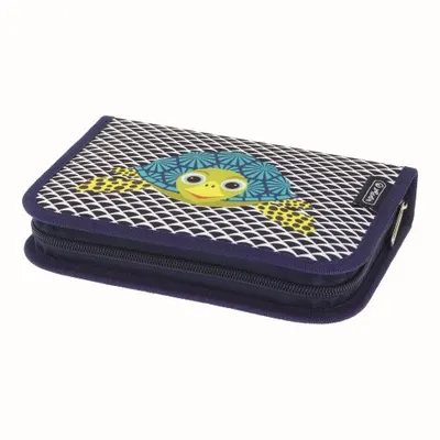 Penar echipat 1 fermoar, 31 piese, Herlitz Cute Animal Turtle