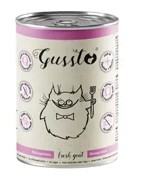 GUSSTO Cat Fresh Goat hrană monoproteică pisici 400g capră