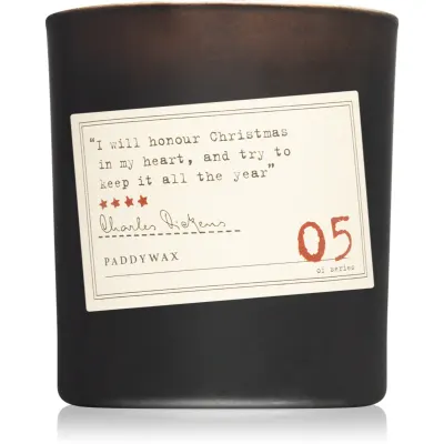 Paddywax Library Charles Dickens lumânare parfumată 170 g