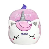 Ghiozdan personalizat Unicornul mov